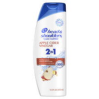 Head & Shoulders 2 in 1 Dandruff Shampoo and Conditioner, Apple Cider Vinegar, 12.5 oz, 12.5 Ounce