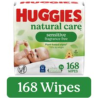 Huggies Natural Care Disney Baby Sensitive & Fragrance Free Wipes, 3 Each
