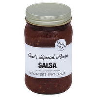 Curts Special Recipe Salsa, Triple Hot, 1 Pint