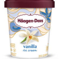 Haagen-Dazs Ice Cream, Vanilla, 28 Fluid ounce