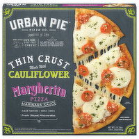 Urban Pie Pizza Co. Pizza, Thin Crust, Margherita, 19.15 Ounce