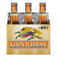 Kirin Ichiban Beer, First Press, 6 Each