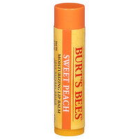 Burt's Bees Lip Balm, Sweet Peach, Moisturizing, 0.15 Ounce