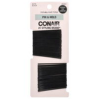 Conair Black Pin & Hold, 60 Each