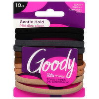 Goody Ouchless Elastics, Gentle Hold, 10 Each