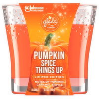 Glade Candle, Pumpkin Spice Things Up, 1 Each