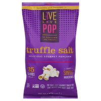 Live Love Pop Popcorn, Delicious Gourmet, Truffle Salt, 4.4 Ounce