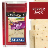 SARGENTO Sargento® Sliced Pepper Jack Natural Cheese, 24 Slices, 16.35 Ounce