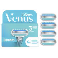 Venus Smooth Smooth Women's Razor Blade Refills, 4 Each