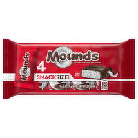 Mounds Coconut & Dark Chocolatey Candy Bar Snack Size, 4 Each