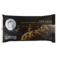 Culinary Circle Baking Chips, Premium, Bittersweet Chocolate, 10 Ounce