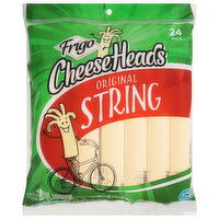 Frigo Cheese Heads Cheese, Original, String, 24 Pack, 24 Each