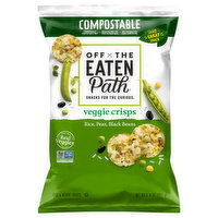 Off The Eaten Path Veggie Crisps, Rice, Peas, Black Beans, 6.25 Ounce