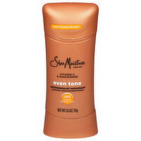 Shea Moisture Antiperspirant Deodorant, Vitamin C & Niacinamide, Even Tone, 2.6 Ounce