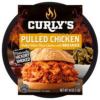 Curly's Hickory Smoked Pulled Chicken, 16 Ounce