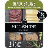 Hillshire Farm Small Plates, Genoa Salami Deli Lunch Meat and White Cheddar Cheese, 2.76 Ounce