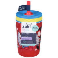 Zak! Everyday Smiles Sippy Cups, Leak Proof, Aqua Licious, 15 Ounce, 1 Each