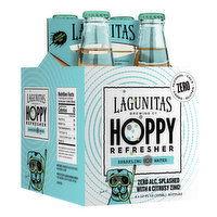 Lagunitas Hop, Hoppy Refresher, 4 Pack, 1 Each