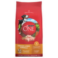 Purina One Dog Food, Natural, Chicken & Rice Formula, Adult, 8 Pound