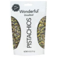 Wonderful Unsalted Pistachios, 6 Ounce