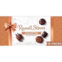 Russell Stover Bowline Assorted Milk & Dark Chocolate Gift Box 9.4 oz. (≈ 16 pieces), 9.4 Ounce