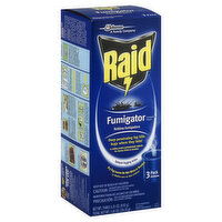 Raid Fumigator Fumigating Fogger, 3 Each