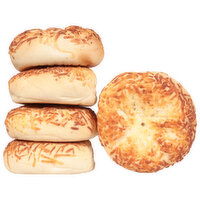 Cub Bakery Asiago Bagels, 5 Each