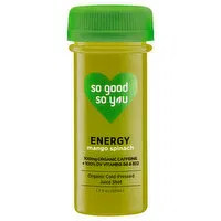 So Good So You Juice Shot, Energy, Mango Spinach, 1.7 Fluid ounce