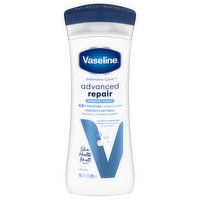 Vaseline Intensive Care Lotion, Unscented, Advanced Repair, 10 Fluid ounce