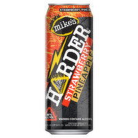 Mike's Harder Beer, Strawberry Pineapple, Harder, 23.5 Ounce