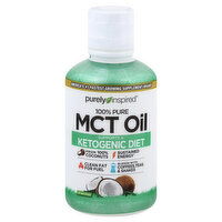 Purely Inspired MCT Oil, 100% Pure, Ketogenic Diet, 16 Ounce