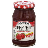 Smucker's Fruit Spread, Simply Fruit, Seedless Strawberry, 10 Ounce