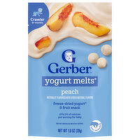 Gerber Crawler 8+ Months Peach Yogurt Melts, 1 Ounce