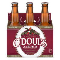 ODouls Malt Beverage, Amber, 6 Each