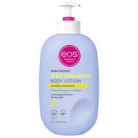 EOS Shea Better 24H Moisture Vanilla Cashmere Body Lotion, 16 Fluid ounce