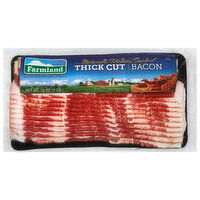 Farmland Thick Cut Naturally Hickory Smoked Bacon, 16 Ounce