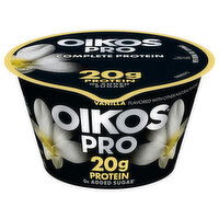 Oikos Pro Vanilla Yogurt, 5.3 Ounce