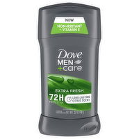 Dove Men+Care Antiperspirant, 72H Protection, Extra Fresh, 2.7 Ounce