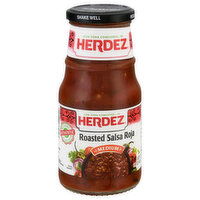 Herdez Salsa Roja, Roasted, Medium, 15.7 Ounce