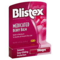 Blistex Lip Protectant/Sunscreen, Medicated, Berry Balm, SPF 15, 0.15 Ounce