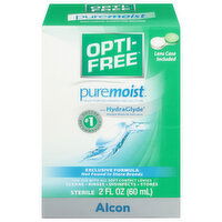 Opti-Free Puremoist Disinfection Solution, with HydraGlyde, Multi Purpose, 2 Fluid ounce