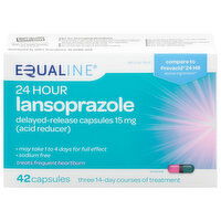 Equaline Iansoprazole, 15 mg, Capsules, 42 Each