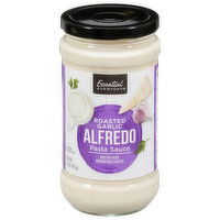 Essential Everyday Pasta Sauce, Alfredo, Roasted Garlic, 15 Ounce