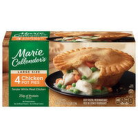 Marie Callender's Pot Pies, Chicken, Large Size, 4 Pack, 4 Each