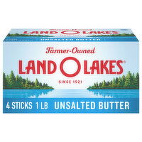 Land O Lakes Unsalted Butter, Made with Sweet Cream