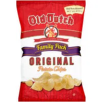 Old Dutch Foods Family Pack Original Potato Chips, 10 Ounce