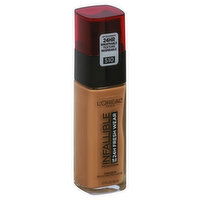 L'Oreal Infallible Foundation, Sunscreen, Hazelnut 510, Broad Spectrum SPF 25, 1 Ounce