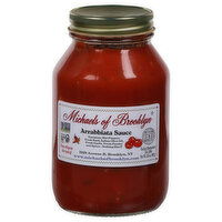 Michaels of Brooklyn Sauce, Arrabbiata, 32 Ounce