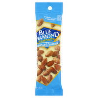 Blue Diamond Almonds, Roasted Salted, 1.5 Ounce