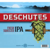 Deschutes Brewery Beer, IPA, Fresh Squeezed, 12 Each